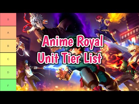 Anime Royale Tier List – All Units Ranked