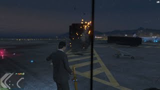 GTA 5 Durability Test (Mobile Operations Center (MOC) and Phantom Custom)