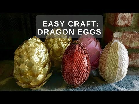 Easy Easter Craft: Dragon Eggs Easy Easter Craft: Dragon Eggs
