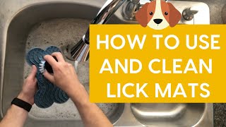 How to Clean a Lick Mat & How to Use a Lick Mat for Dogs