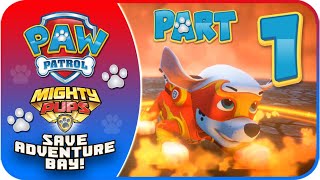PAW Patrol Mighty Pups Save Adventure Bay Walkthrough Part 1 (PS4, Switch, XB1) 100%