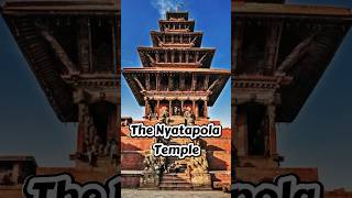 The IMPRESSIVE Nyatapola Temple in Nepal!!  #nepal #explore #placestovisit