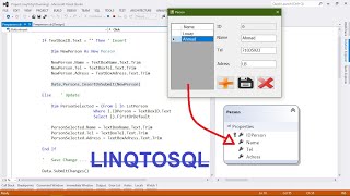 How To Use Select ,Insert ,Update and Delete Using Linq To Sql In VB.NET