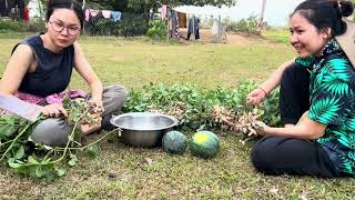 សកម្មភាពបេះឱឡឹកនិងសណ្តែកដី #food #khmerfood #cambodia #subscribemychannel #pleasesubscribe