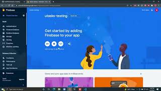 Setup and host a Utasks ( Todoist react web app clone ) with firebase