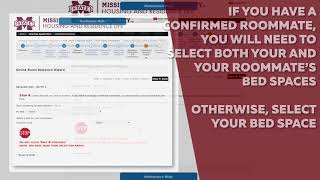 Online Room Selection How To