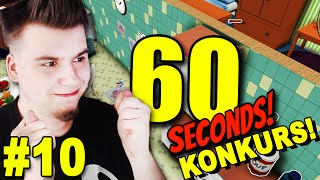 KONKURS! TRZYMAM KCIUKI, WRESZCIE SIĘ UDA?! (60 Seconds! #10)