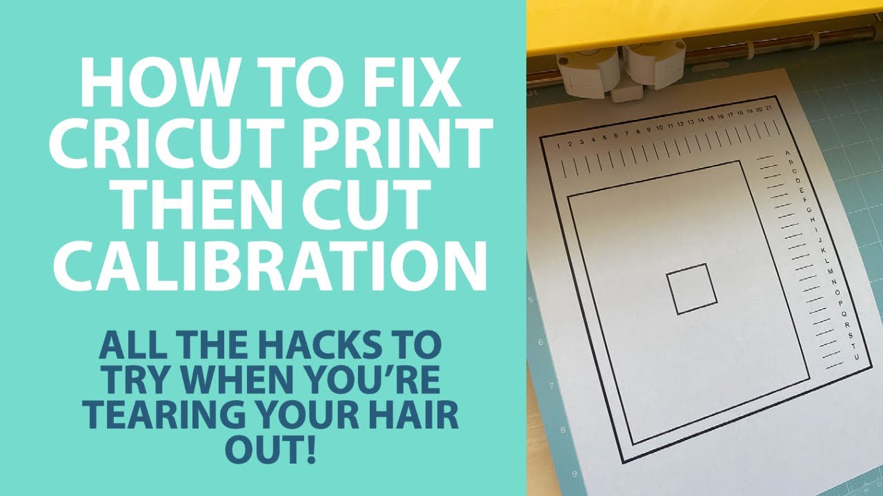 Printable Cricut Calibration Sheet