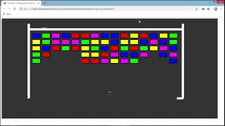 Block Breaker game in HTML, CSS, JS with free source code.Project #18