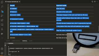 Adafruit Neo Trinkey Serial Control - CircuitPython command parser and NeoPixels