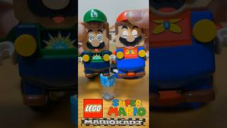 レゴマリオカート　連携するとさらに面白い　#lego #supermario #mariokart