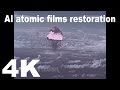 AI for atomic motion pictures restoration