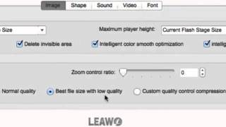 Leawo SWF Compressor for Mac User Guide