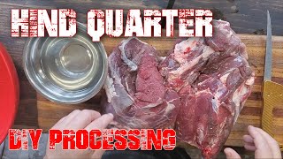 DIY Processing Whitetail Hind Quarter