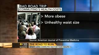 Long commutes bad for your health: study