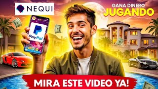 COMO GANAR DINERO PARA PAYPAL ✅ JUGANDO EN TU CELULAR 😱 (BANCOLOMBIA, NEQUI Y PAYPAL) 2024