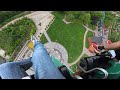 el grito drop tower  onride pov  djurs sommerland nimtofte new 2024