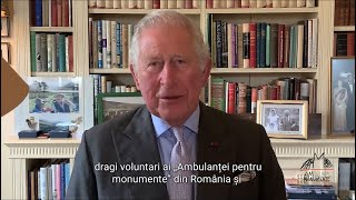 HRH the Prince of Wales’ message to the volunteers of The Ambulance for Monuments