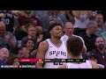 lamarcus aldridge u0026 rudy gay full highlights vs clippers 2017.11.07 too good