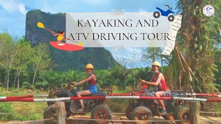 Kayaking and ATV Driving Tour : ทัวร์พายเรือคายัคคลองสระแก้ว ขับรถเอทีวี Byอันดากระบี่ซีทัวร์🛶