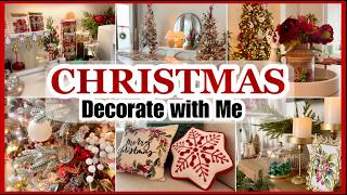 NEW CHRISTMAS DECORATE WITH ME | CHRISTMAS DECOR 2024