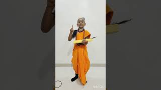 Aryabhatta Mathematician Fancy Dress # First Rank