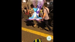 ポケモンGO. 常滑駅  2016年9月５日  14時