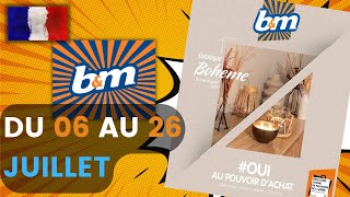 catalogue B&M du 6 au 26 juillet 2022 😍 DÉCO BOHÈME - Arrivage - FRANCE
