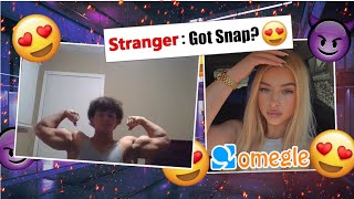 Flexing On Omegle 💪 | FUNNY REACTIONS