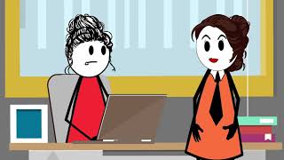 Veronika Just Shut Down HR’s Social Media Warning #corporate #animation