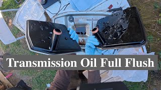 F150 3.5L Ecoboost 6 speed transmission oil full flush Ep 19