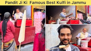 Best Kulfi In Jammu | Famous Food Places Purani Mandi Jammu | Jammu Food Tour | Shiva Soule