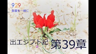 出エジプト記第39章「幕屋は人を高め、神の臨在を堅くする」