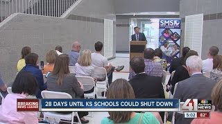 28 Days Until Ks Schools Could Shut Down