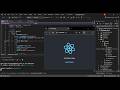 React and ASP.Net Core Web API App with Visual Studio 2022