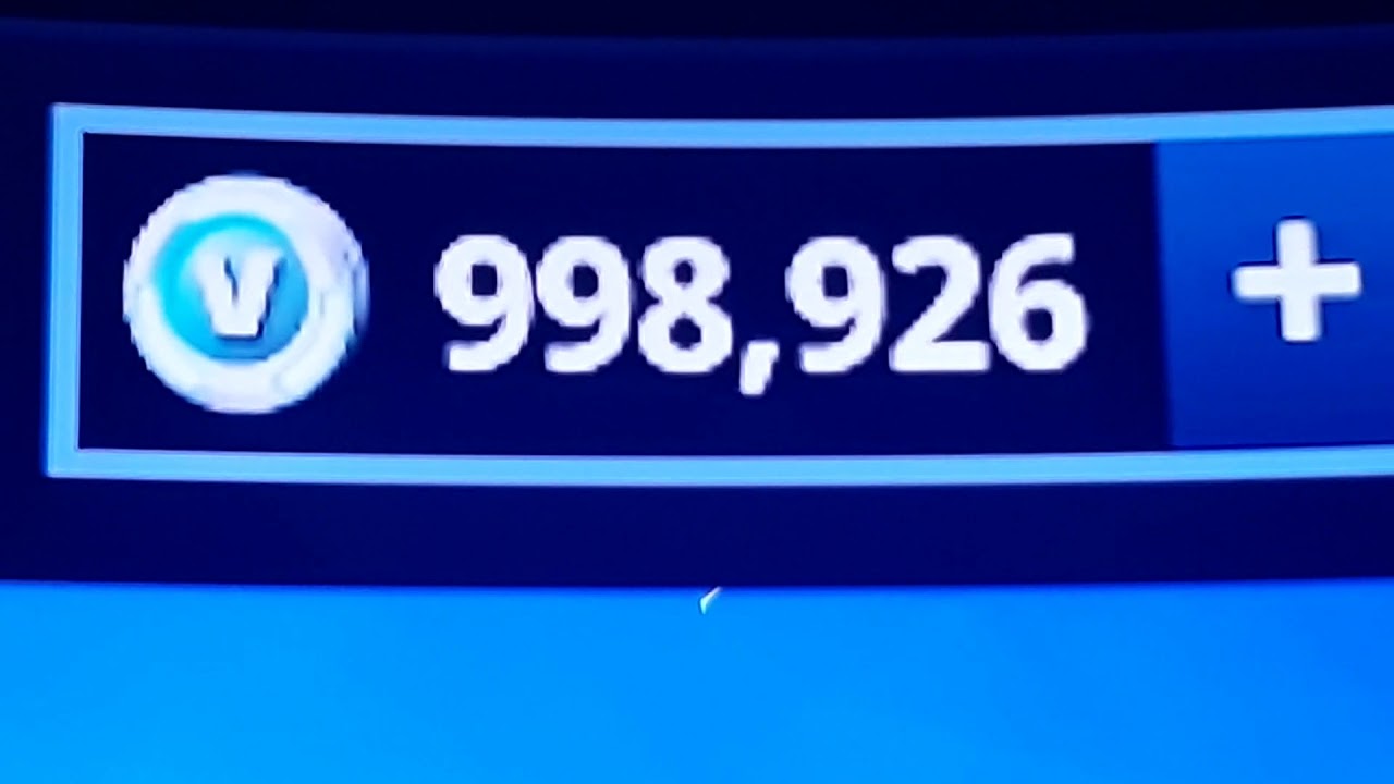 Quick Way To Get 1 Million Vbucks For Free - YouTube