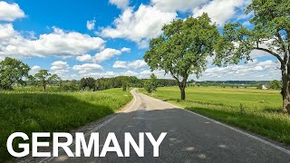 Driving in Germany 🇩🇪 Beautiful Landscape, Villages, Nature 🌳 Upper Swabia (Karsee, Vogt, Wolfegg)