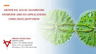 ARTIFICIAL ALGAE ALGORITHM OVERVIEW AND ITS APPLICATIONS USING MATLAB-PYTHON