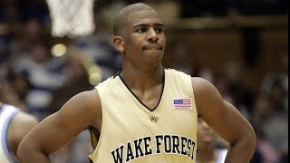 Chris Paul “CP3”😤 Wake Forest Highlights(2003-2005)