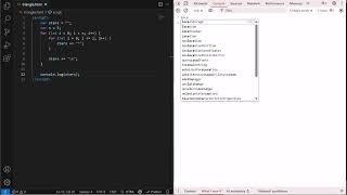 create pyramid of star and multiplication table using for loop | #programming #code #javascript