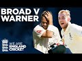 Every Broad Wicket v Warner! | The Ashes 2019 Highlights | England Cricket