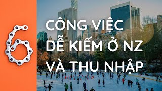 6 công việc dễ kiếm ở New Zealand và số tiền kiếm được hàng năm 🇳🇿