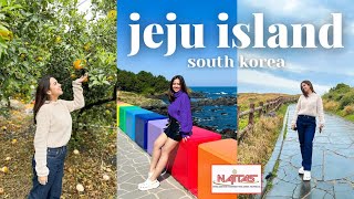 4 Days in Jeju Travel Vlog | trojans lighthouse, yongduam rock, rainbow seaside road (NAITAS)