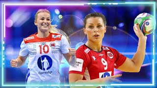 Norwegian superstars Bredal Oftedal and Nora Mork, face to face in the CL EHF final