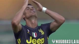Cristiano Ronaldo in the first official match (Juve vs Chievo)