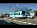 【路面電車動画】豊橋鉄道２１０　つりかけの音　３５００形