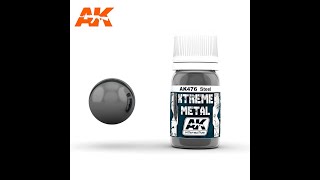 AK Interactive : Xtreme Metal : Natural Metal Finish Paints : Product Review / Tutorial