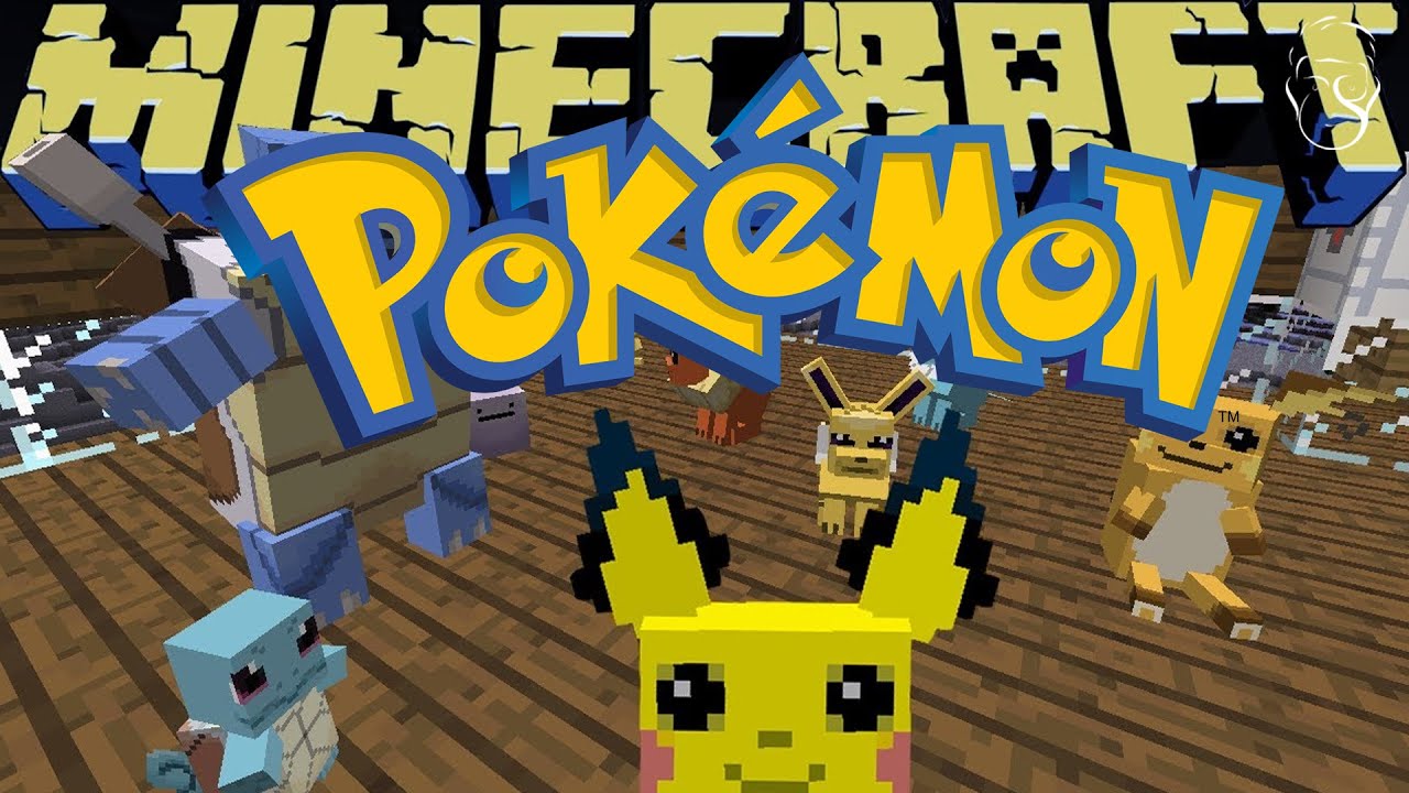 MINECRAFT POKEMON MOD - YouTube