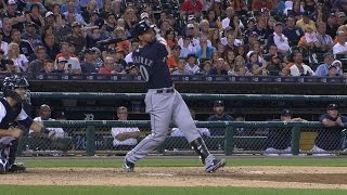 Mariners go ahead on Gutierrez's grand slam