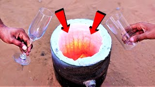 Wine Glass In Furnace | क्या भट्टी में कांच के गिलास पिघलेंगे?